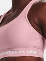 Under Armour Podprsenka UA Crossback Mid Bra-PNK XS