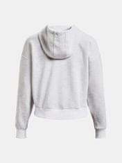 Under Armour Mikina Essential Script Hoodie-WHT L