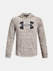 Under Armour Mikina UA Rival Terry Logo Hoodie-WHT XL