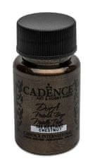 Cadence Akrylové barvy Dora Metallic 50 ml, hnědá