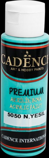 Cadence Akrylová barva Premium - tyrkysová světlá / 70 ml