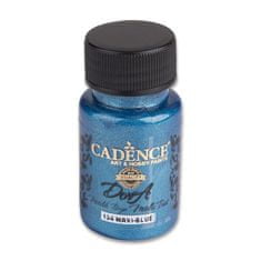 Cadence Akrylové barvy Dora Metallic 50 ml, modrá