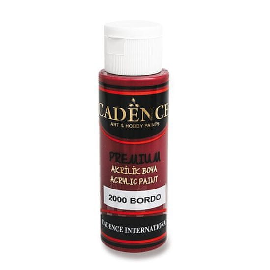 Cadence Akrylové barvy Premium 70 ml, vínová