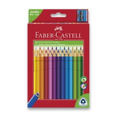 Faber-Castell Pastelky Junior Triangular 30 barev + ořezávátko