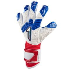 Rinat Brankářské rukavice FIERA GK ALPHA bílá/modrá/červená Velikost rukavic: 8