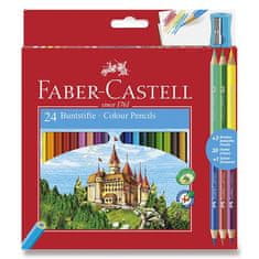 Faber-Castell Pastelky 24 barev + 6 barev