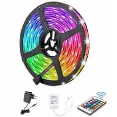 Pronett LED pásek RGB SMD 5m s dálkovým ovládáním