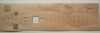 Dřevěná paluba buková k modelu - Heller Santa Maria 1:75