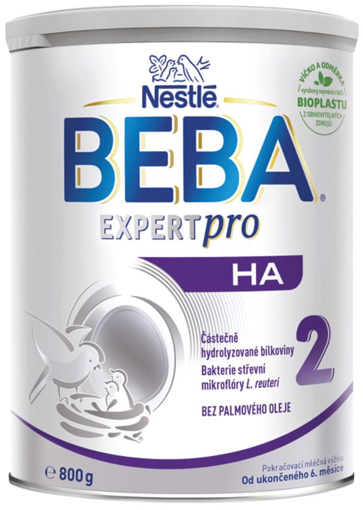 BEBA EXPERTpro HA 2 pokračovací kojenecké mléko 800g