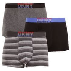 DKNY 3PACK pánské boxerky Hinton vícebarevné (U5_6660_DKY_3PKB) - velikost M