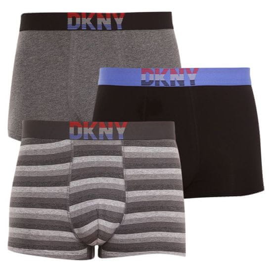 DKNY 3PACK pánské boxerky Hinton vícebarevné (U5_6660_DKY_3PKB)