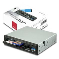 CRI-S3, USB 3.0 interní 3.5" čtečka 5-slot ALL-IN-ONE