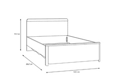 Konsimo Postel SURFINIO 120x200