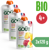 3x Good Gout BIO Broskev s hruškou (120 g)