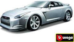 BBurago  1:18 2009 Nissan GT-R Metallic stříbrná 18-12079