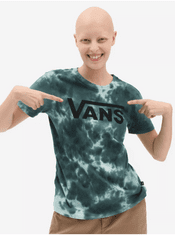 Vans Petrolejové dámské batikované tričko VANS S