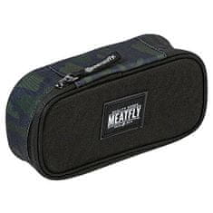 MEATFLY Penál Pencil Case Black / Rampage Camo