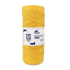 Leviatan MACRAME ŠŇŮRA 3MM / 200M ŽLUTÁ