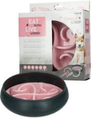 Holland Animal Care Miska proti hltání ESLL Classic, 20,5 cm, růžová