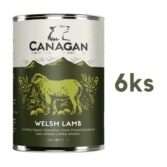 Canagan britské jehněčí 6 x 400g