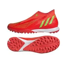 Adidas Kopačky červené 44 2/3 EU Predator EDGE3 LL TF M