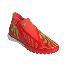 Adidas Kopačky červené 44 2/3 EU Predator EDGE3 LL TF M