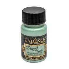 Cadence Metalická barva na textil Dora Textile - mátová / 50 ml