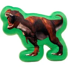 ToyCompany Polštář Dinosauři Tyrannosaurus Rex tvarovaný 36x30