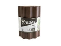 Bradas Lem trávníku Bradas 9 m x 20 cm, hnědý BROBFB0920