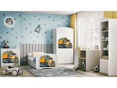 Kocot kids Dětská skříň Babydreams 90 cm tatra bílá