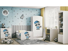 Kocot kids Dětská skříň Babydreams 90 cm mýval bílá