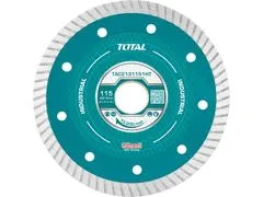 Total Diamantový kotouč TAC2131151HT Kotouč diamanový řezný, ultra tenký, mokré řezání, industrial, 115x22,2mm