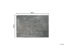 Beliani Koberec shaggy 200 x 300 cm světle šedý EVREN