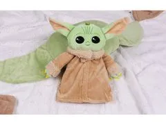 sarcia.eu Zelený set s motivem Baby Yoda Disney: přehoz, polštář, termofor 