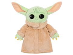 sarcia.eu Zelený set s motivem Baby Yoda Disney: přehoz, polštář, termofor 