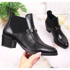 Vinceza Dámské nazouvací boty černé JAN150 velikost 39