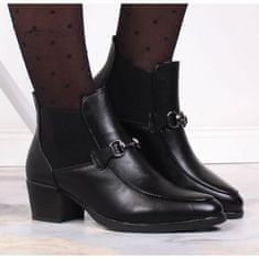Vinceza Dámské nazouvací boty černé JAN150 velikost 39