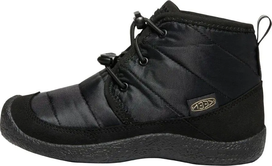 KEEN dětská zimní kotníčková obuv Howser II Chukka Wp Black/Black 1025516/1025513 černá 39