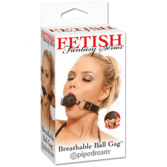 Pipedream Černý roubík Breathable Ball Gag