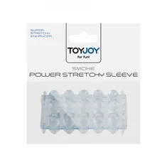 Toy Joy Transparentní návlek na penis s výstupky Super Stretchy Enhancer
