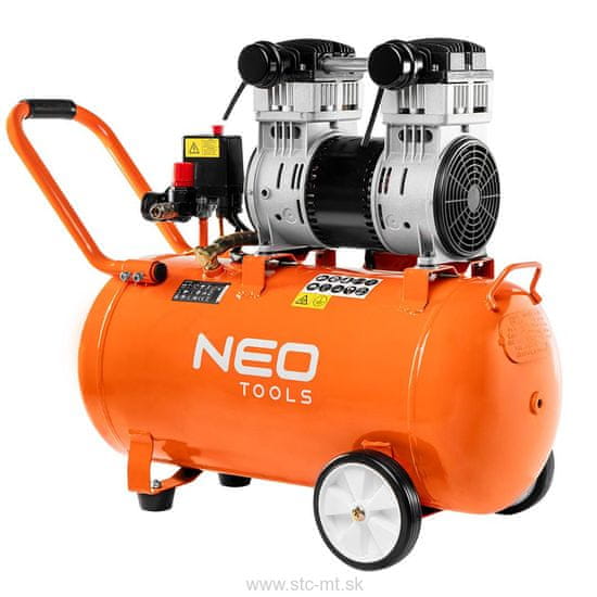 NEO Tools NEO TOOLS Bezolejový kompresor 50l