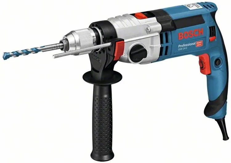 BOSCH Professional vrtačka s příklepem GSB 24-2 (060119C801)