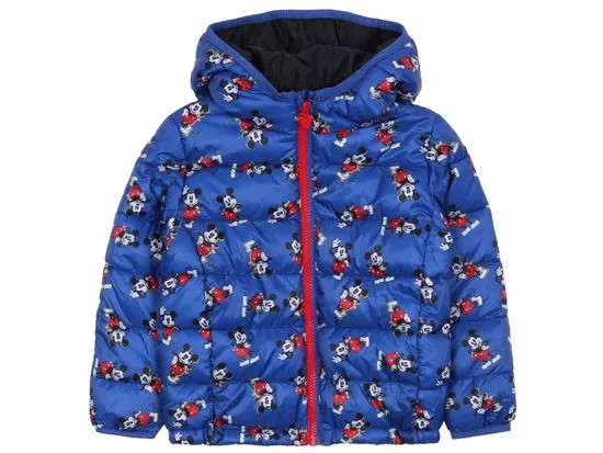 sarcia.eu Modrá chlapecká přechodová bunda Mickey Mouse Disney 2-3 lat 98 cm