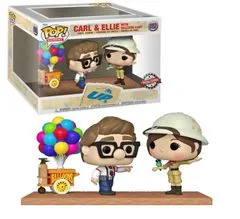 Funko POP Moment: Up - Carl & Ellie w/Balloon Cart (Vzhůru do oblak)