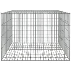 Petromila 2dílná klec pro králíka 110 x 79 x 54 cm pozinkované železo