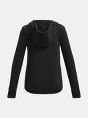 Under Armour Mikina Rival Fleece LU FZ Hoodie-BLK S