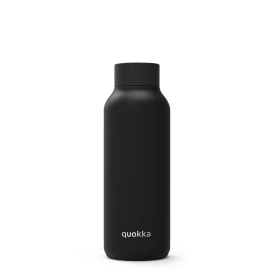 QUOKKA Nerezová láhev / termoska JET BLACK 510ml, 11825