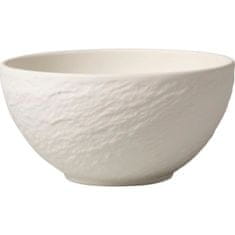 Villeroy & Boch Miska porcelánová Manufacture Rock 600 ml, bílá, 4x