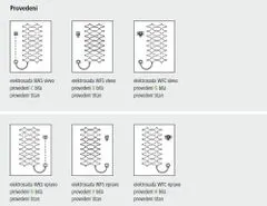 Kermi Radiátor IDEOS kombi provoz, 1151x758x37, 564 Wattů, barva bílá, bílý termostat WFS
