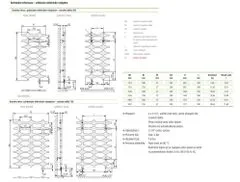 Kermi Radiátor IDEOS kombi provoz, 1901x758x37, 963 Wattů, barva bílá, bílý termostat WFS